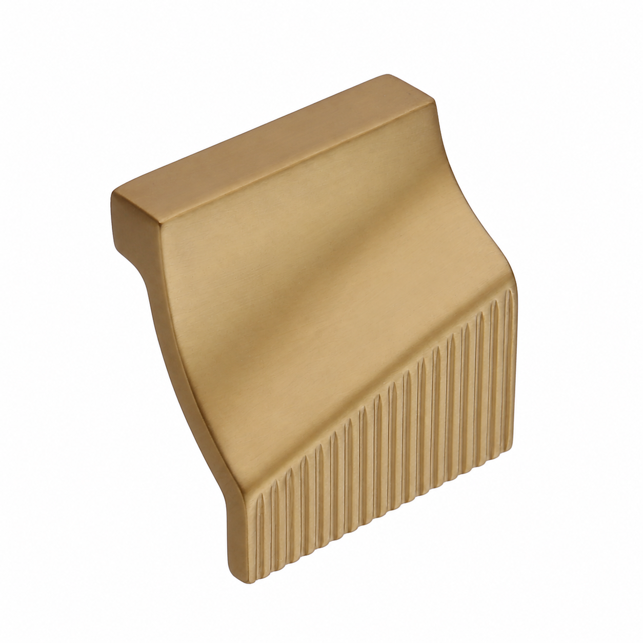 Acrux Knob in Brushed Brass PVD