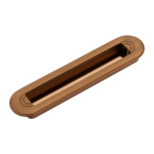Halo Flush Pull in Warm Bronze (PVD) - Warm Bronze (PVD) / 160MM